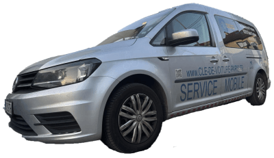 Atelier mobile de serrurerie automobile équipé pour intervention sur place