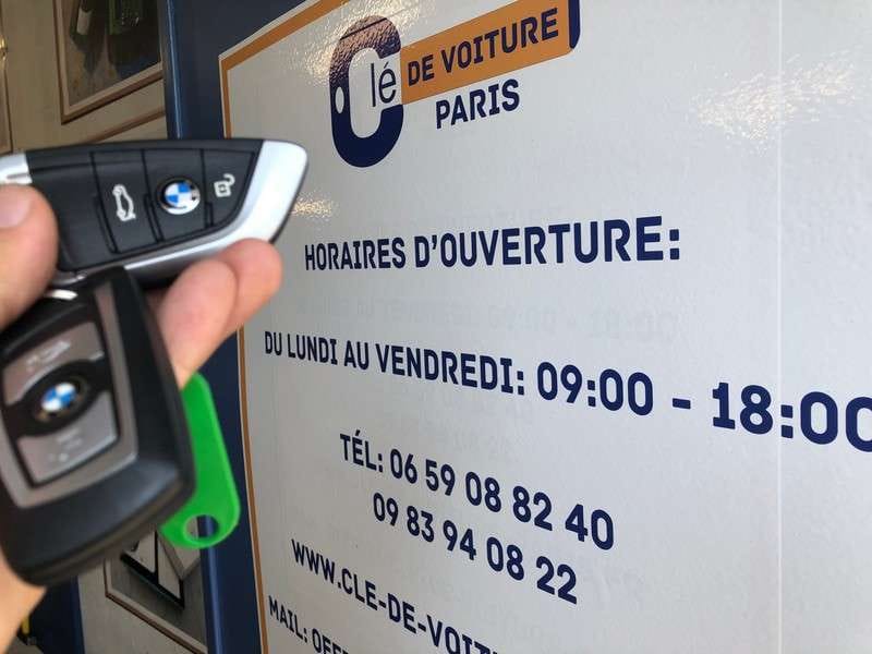 Clé de BMW 1 de 2018 - Résultat