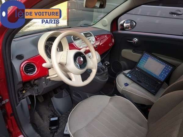 Clé perdue de Fiat 500 année 2011