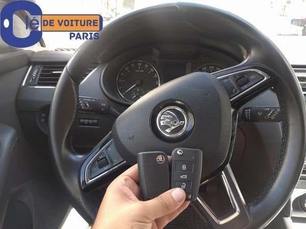 Clé perdue de Skoda Octavia année 2015
